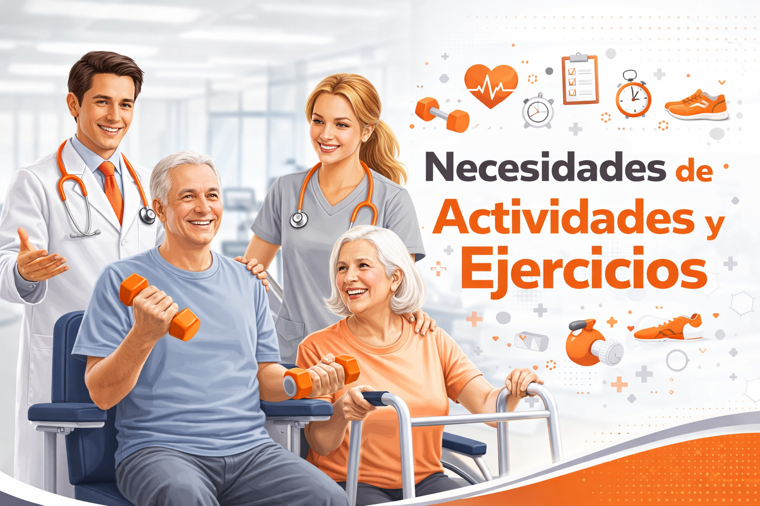 Necesidades de actividades y ejercicios
